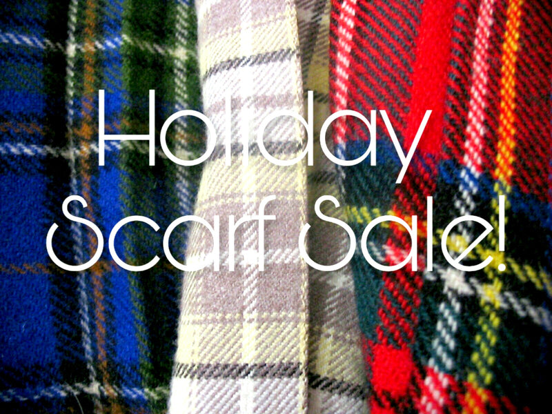 HOLIDAY SCARF SALE!