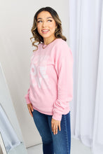 Honestee LOVE Graphic Drop Shoulder Sweatshirt